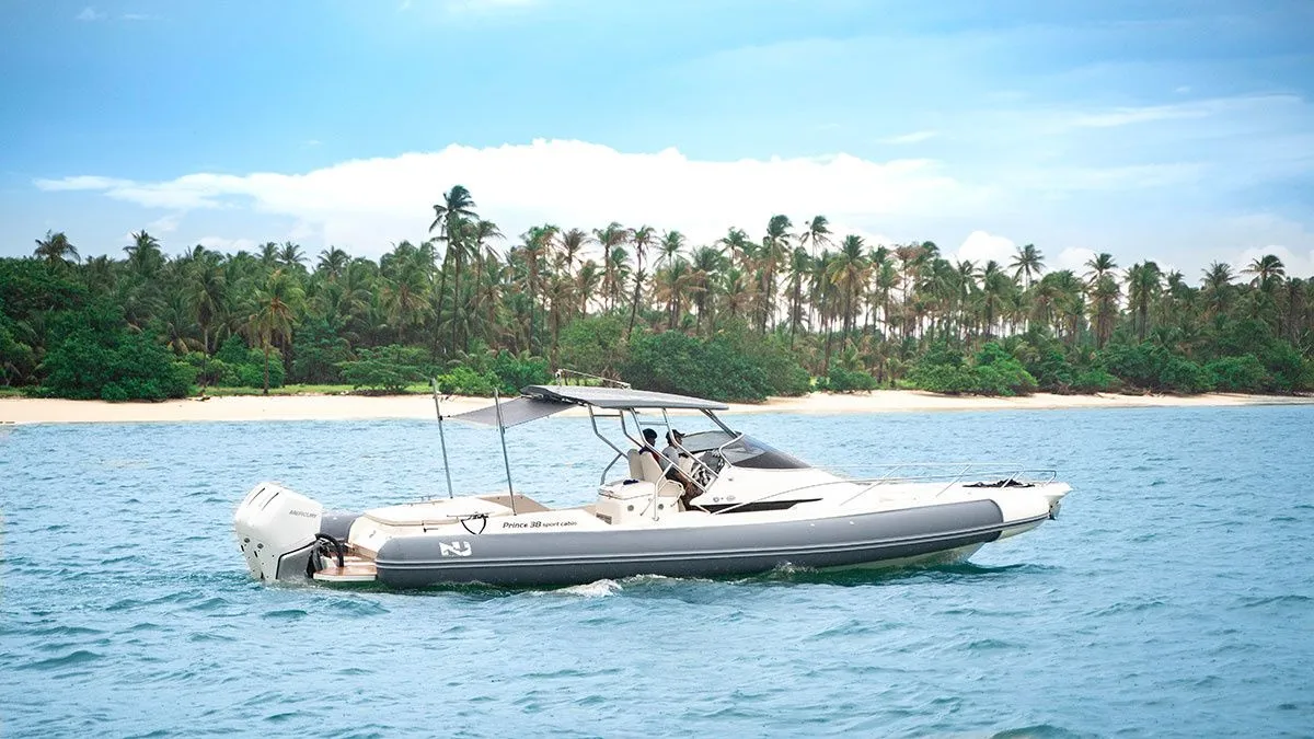 Explore Koh Kaew on a 11.9m Nuova Jolly Prince 38 Motor Boat Rental