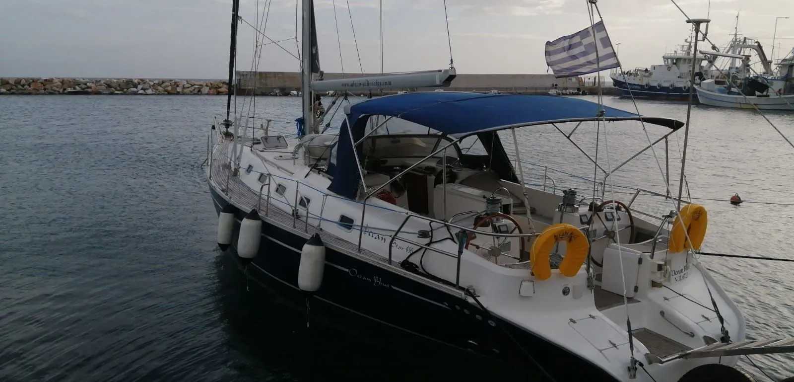 14.95m Nydri Sailing Yacht Ocean Star 49.5 Hire