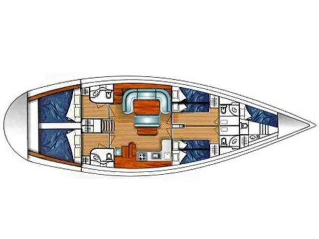 Explore Porto Heli on a 14.91m Rental Sailing Yacht