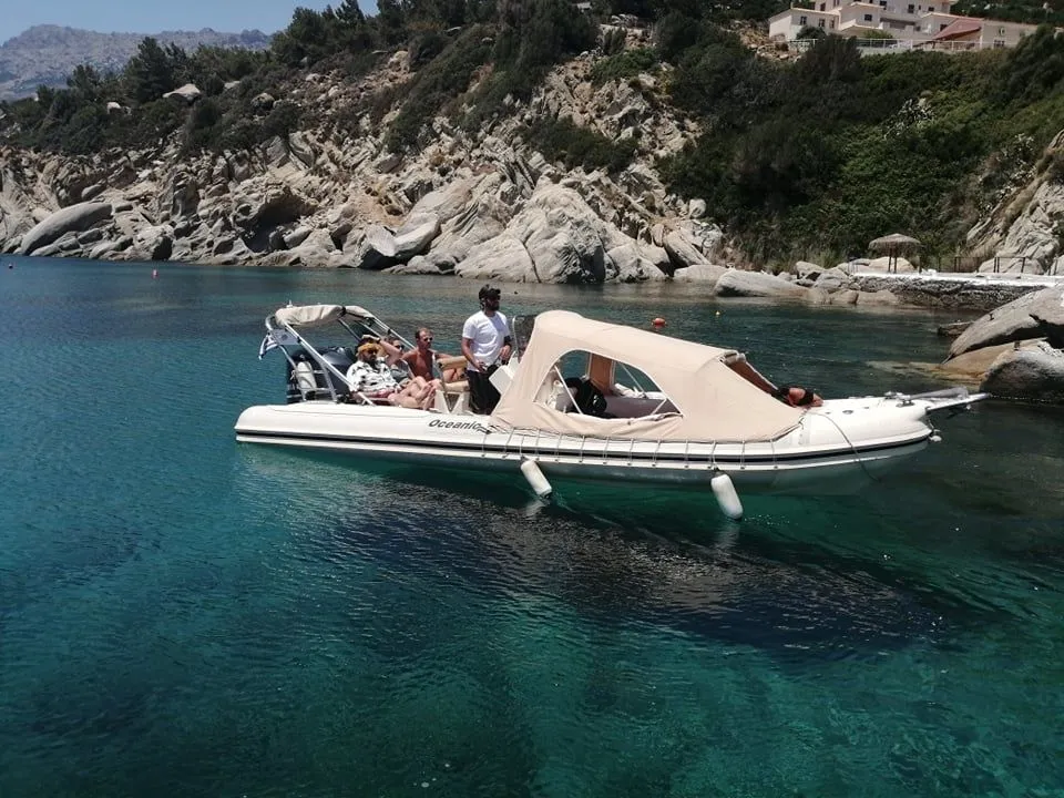 Rent a 7m Oceanic Millenium Motor Boat in Athens