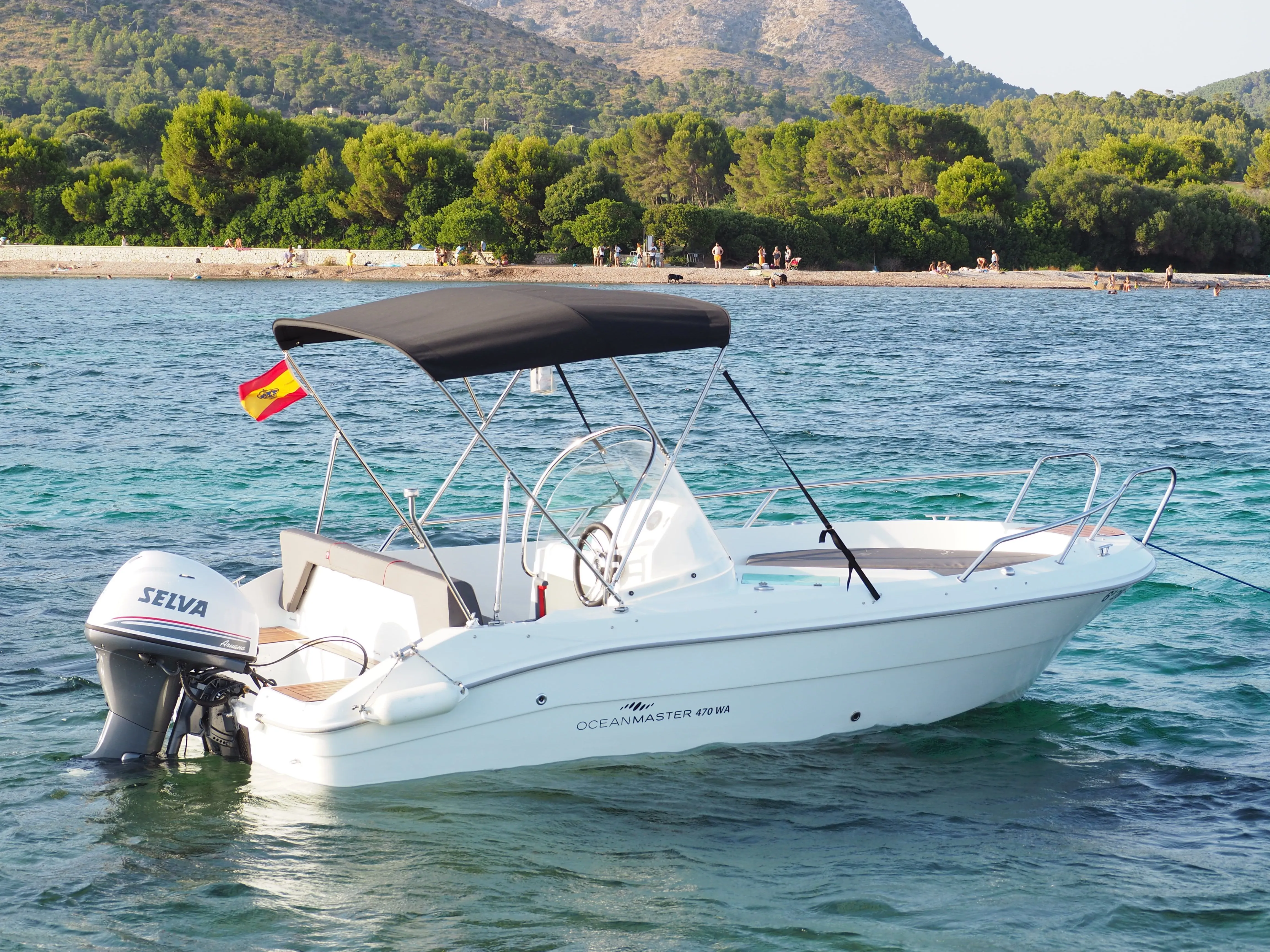 Rent a 14.42m Motor Boat in Alcudia