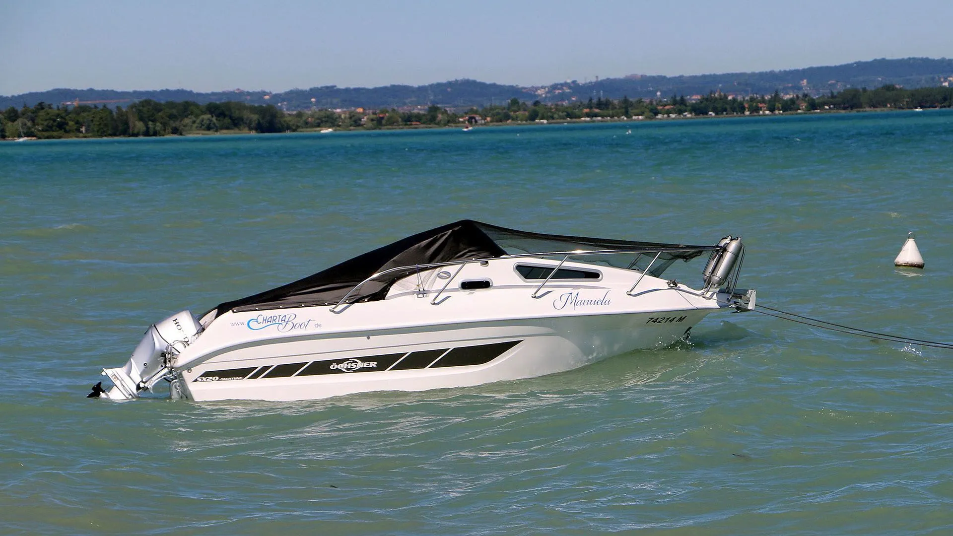 Charter a 6m Oechsner SX20 Motor Boat in Obernzell