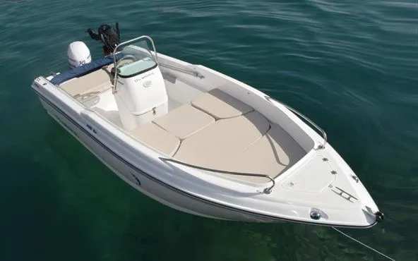 Explore Chania on a 5m Rental Motor Boat