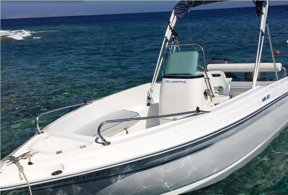 Explore Chania on a 5m Rental Motor Boat