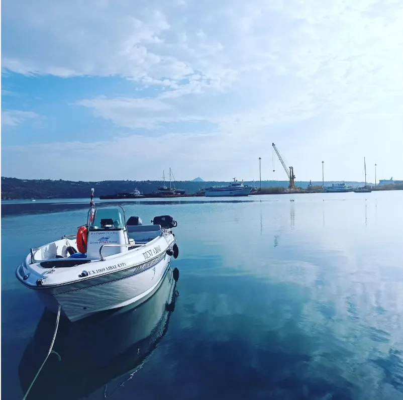 Explore Chania on a 5m Rental Motor Boat