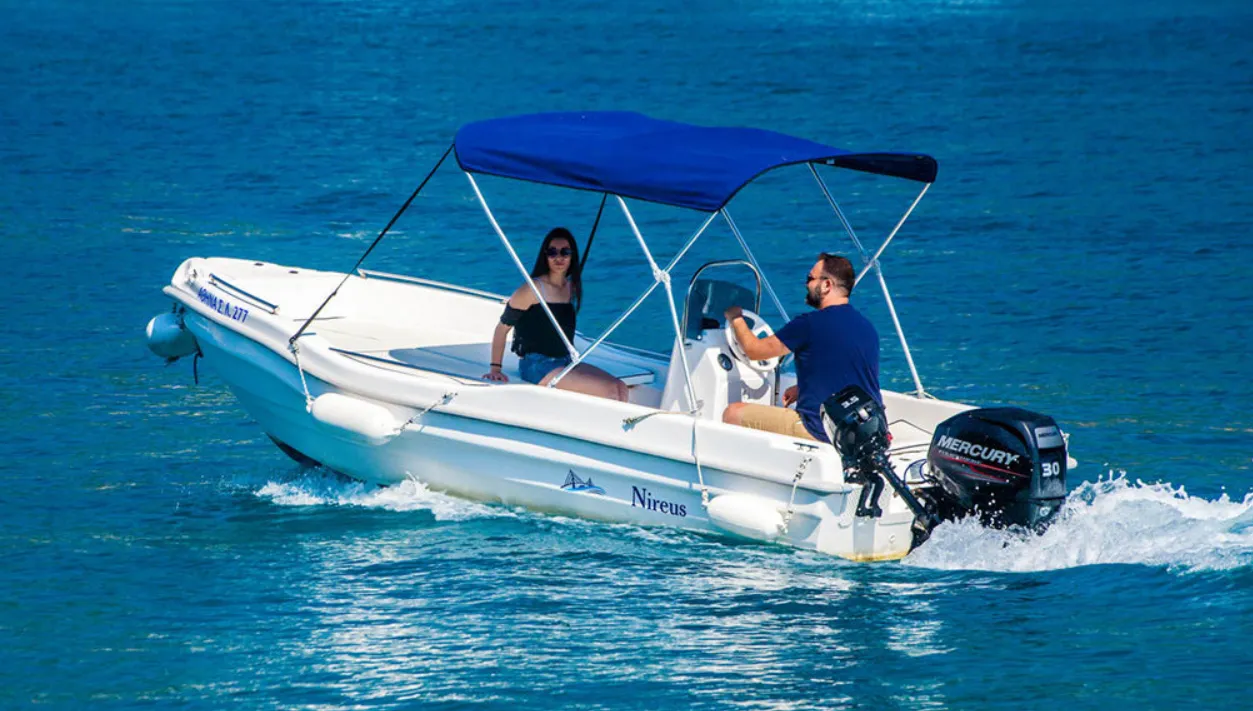 6m Nydri Motor Boat Olympic Lux Hire