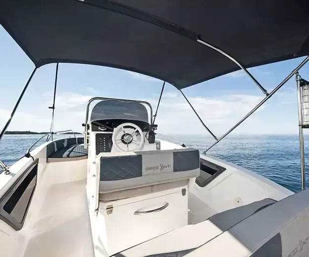 Explore Rovinj on a 6.3m Orizzonti Andromeda Motor Boat Rental