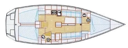 Charter a 12.68m Sailing Yacht Ovni 395 in La Trinite-sur-Mer