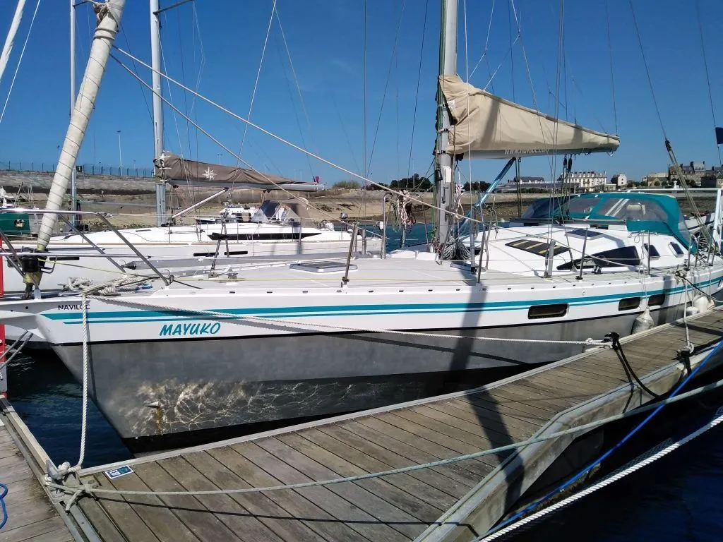 Explore Saint Malo on a 13.37m Ovni 435 Sailing Yacht Rental