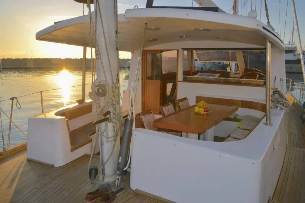 Explore Ibiza Town on a 24m Rental Boat