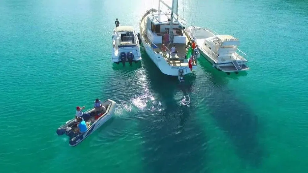 Explore Ibiza Town on a 24m Rental Boat