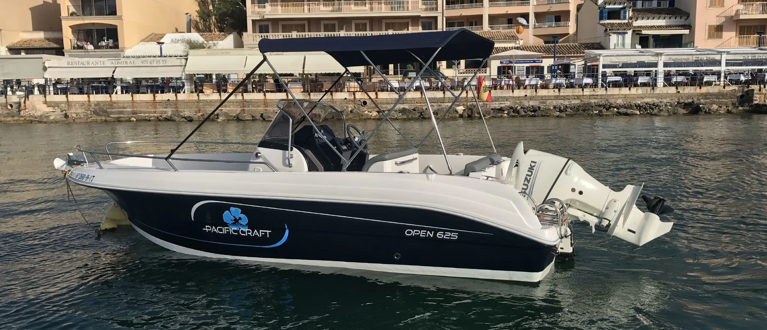 Charter a 5.98m Motor Boat Pacific Craft 625 in Port d'Andratx