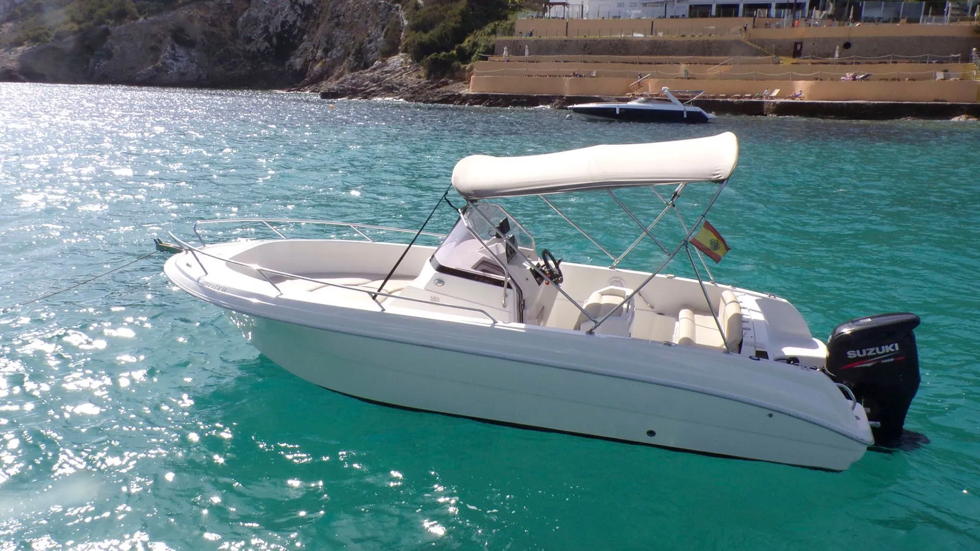 7m Ibiza Town Pacific Craft 670 Hire