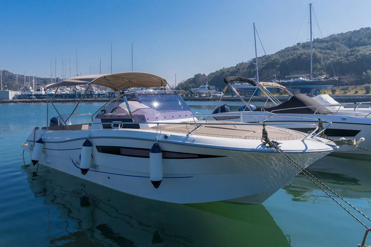 Explore Pula on a 7.7m Rental Pacific Craft 750