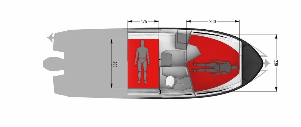 Rent a 8.74m Motor Boat in Podstrana