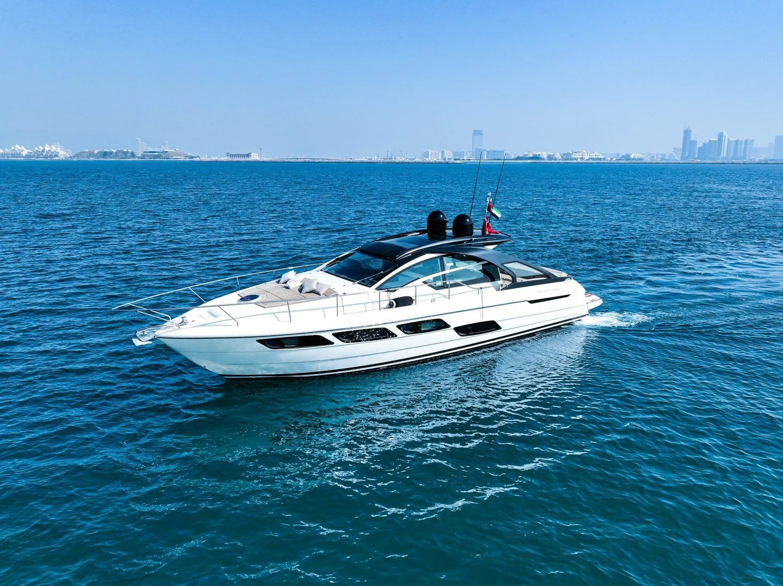 15.85m Dubai Pershing 5X Motor Yacht Hire