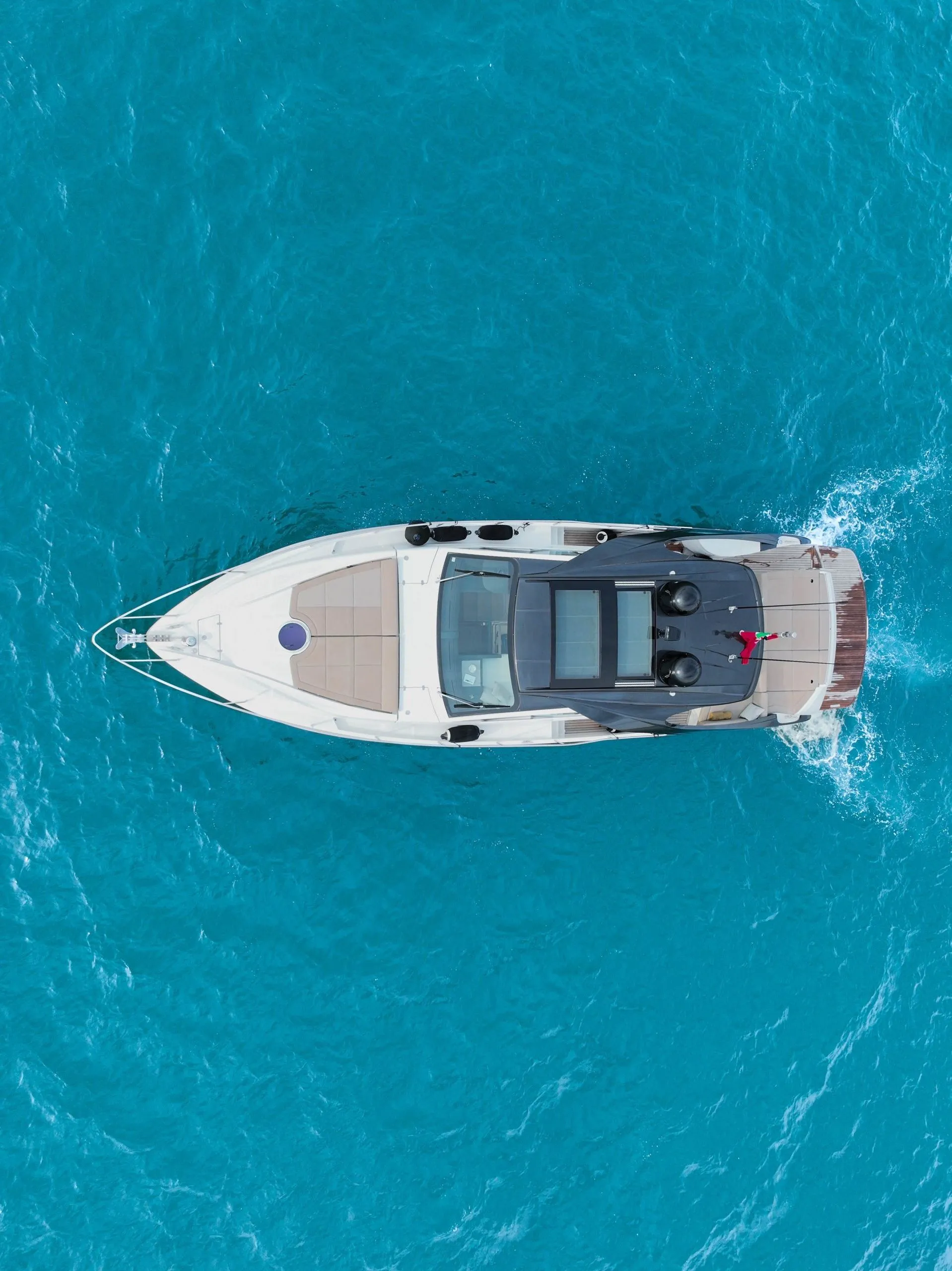 Pearl White Charter Boat