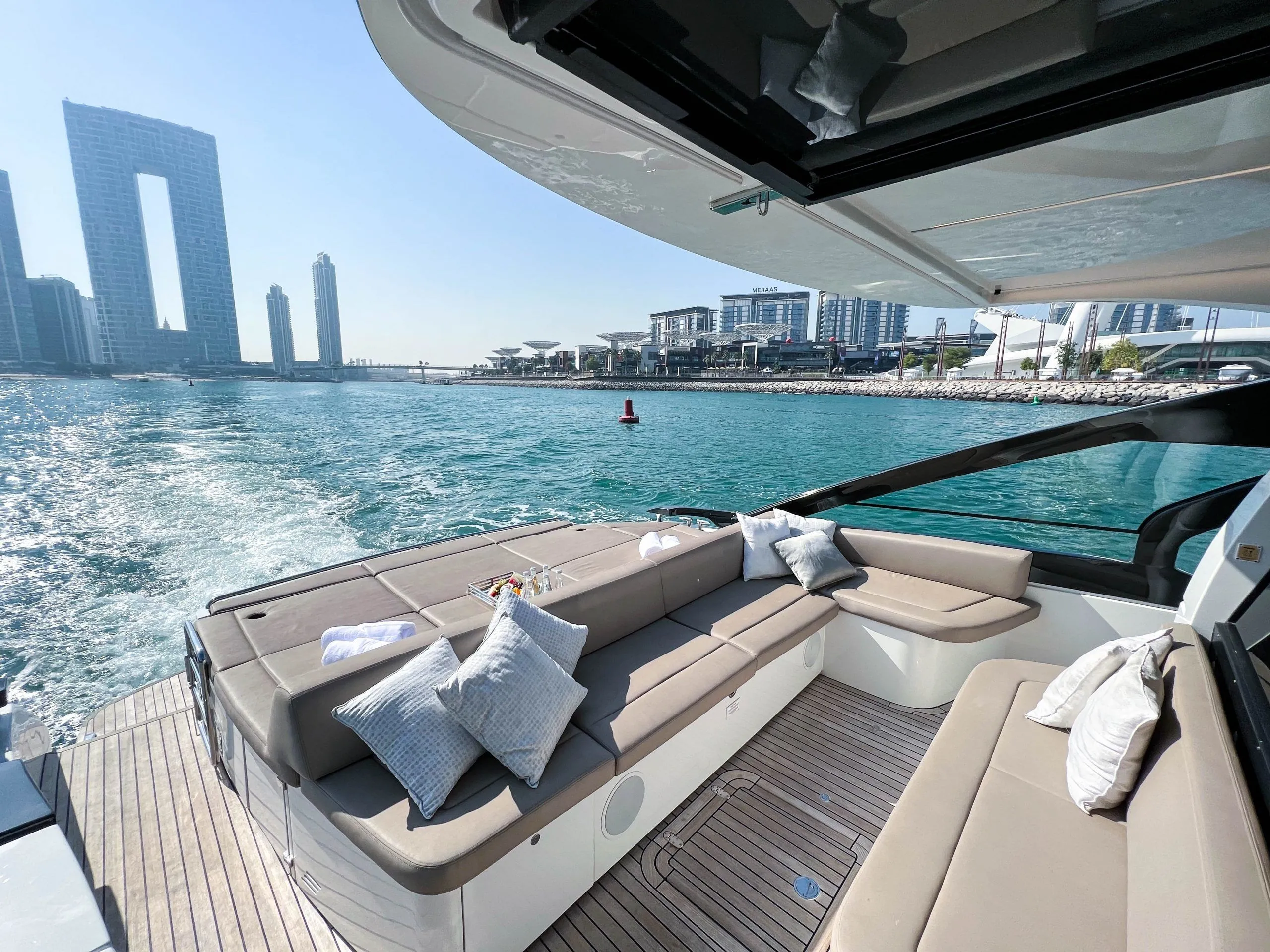 Pearl White Charter Boat