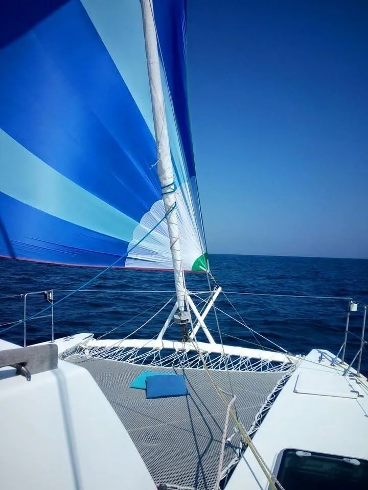 Explore Santa Eularia des Riu on a 10m 4 Cabin Catamaran Rental