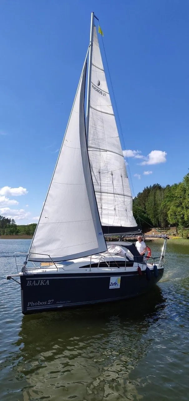 Explore Gizycko on a 8.1m Phobos 27 Sailing Yacht Rental