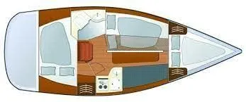 Explore Gizycko on a 8.1m Phobos 27 Sailing Yacht Rental