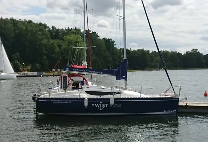 Explore Rydzewo on a 9.15m Phobos 29 Sailing Yacht Rental