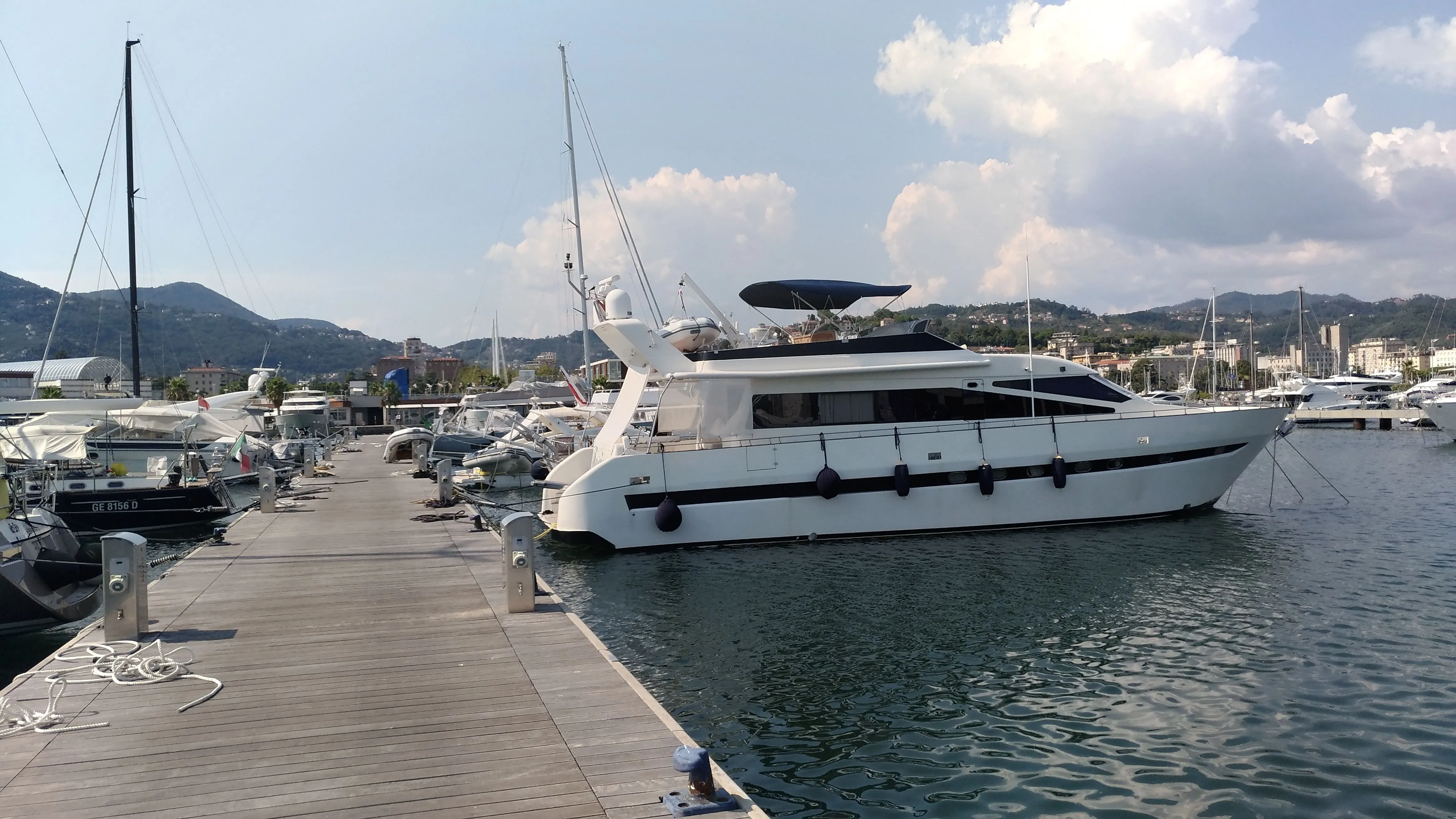 Rent a 18m Piantoni 63 in La Spezia
