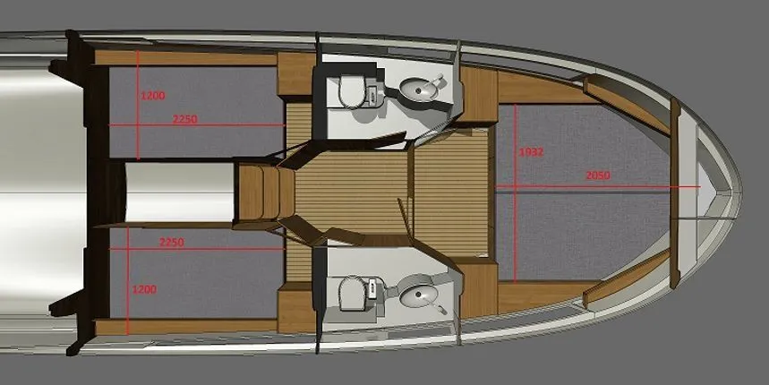 Charter a 9.89m Boat in Gizycko
