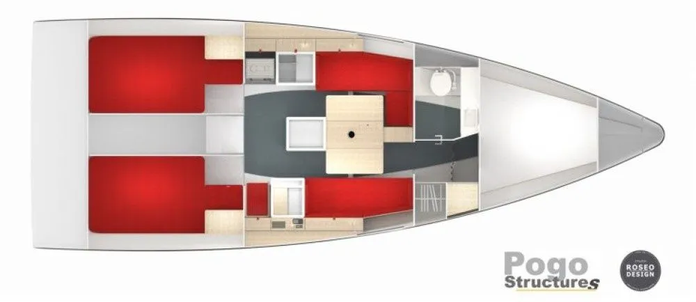 Explore La Trinite-sur-Mer on a 10.86m 3 Cabin Sailing Yacht Rental