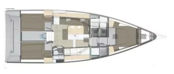 13.55m La Rochelle Sailing Yacht Pogo 44 Hire