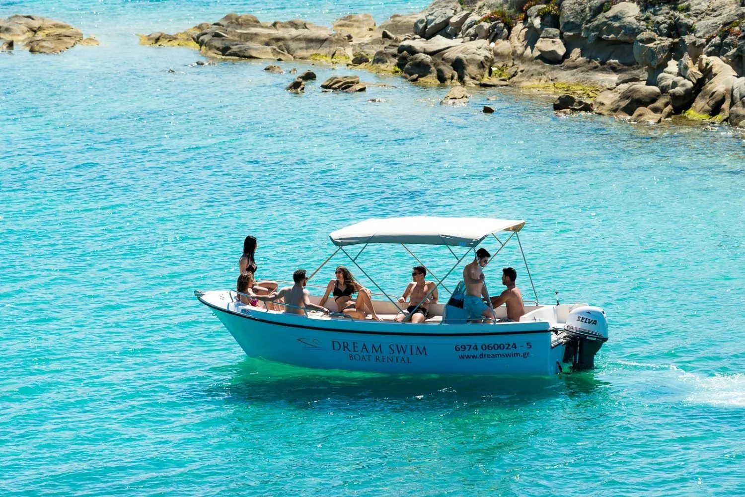 Rent a 6.2m Poseidon 6.20 in Nikiti