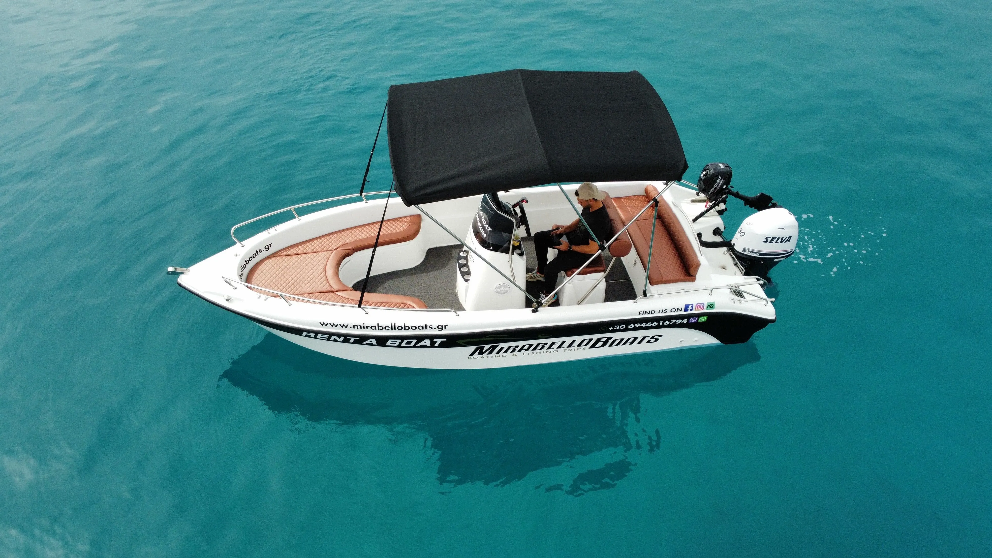 5.8m Agios Nikolaos Poseidon Blue water 185 Hire