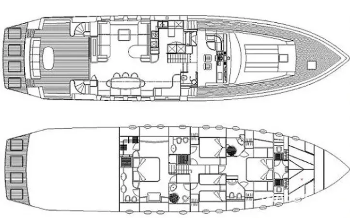 Charter a 27m Motor Yacht Posillipo Technema 89 in Chalong