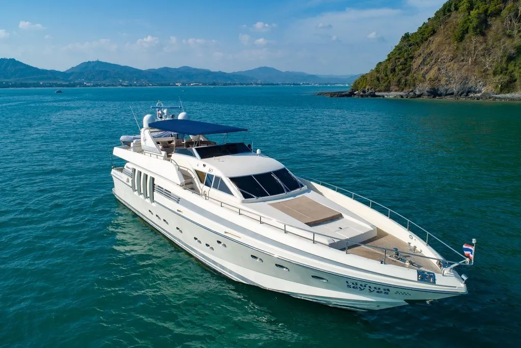 Charter a 27m Motor Yacht Posillipo Technema 89 in Chalong