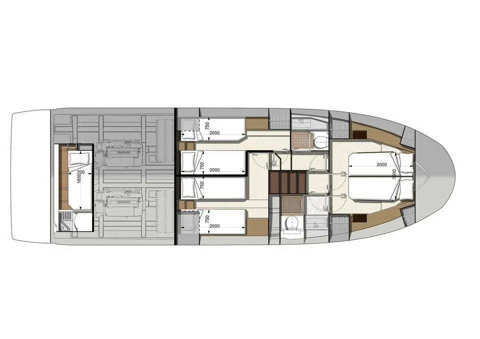Rent a 14.29m Motor Yacht in Rovinj