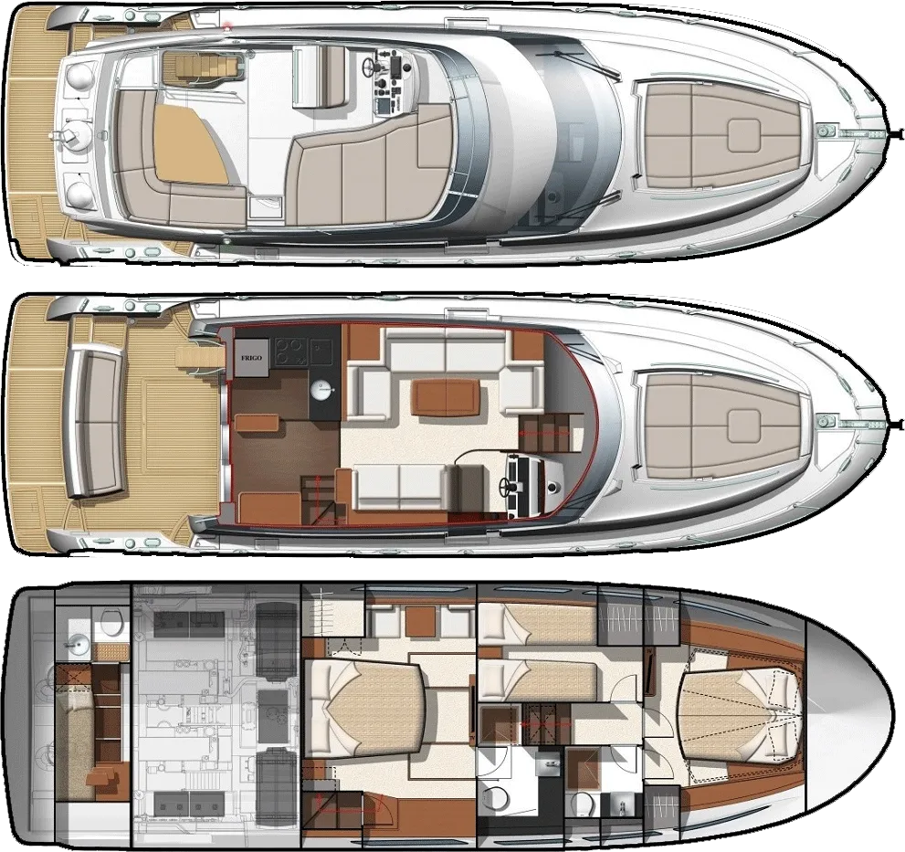 15.2m Capo d'Orlando Prestige 500 Hire