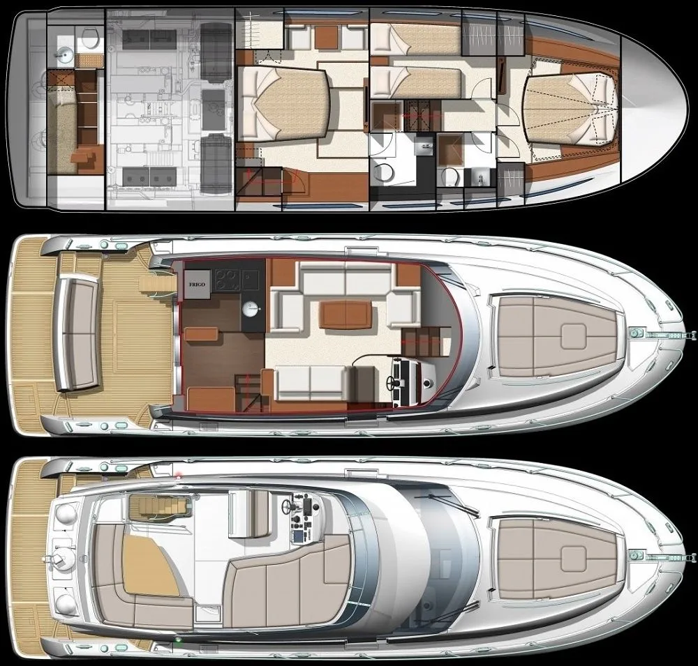 15.2m Cannigione Motor Yacht Hire