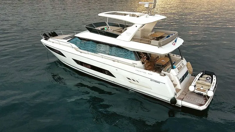 19.1m Antibes Prestige 680 Motor Yacht Hire