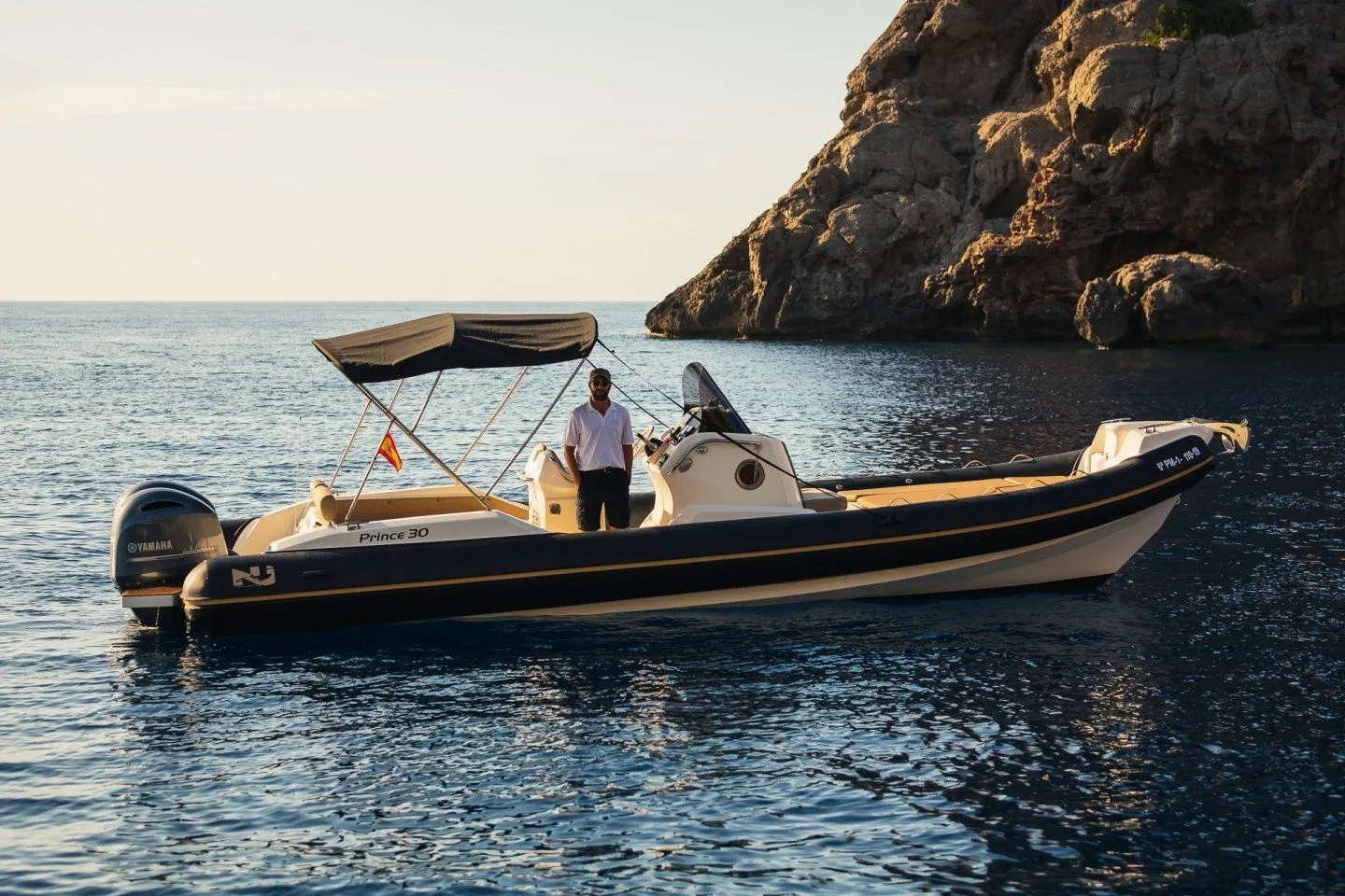 Explore Port de Soller on a 9.3m Rental Motor Boat