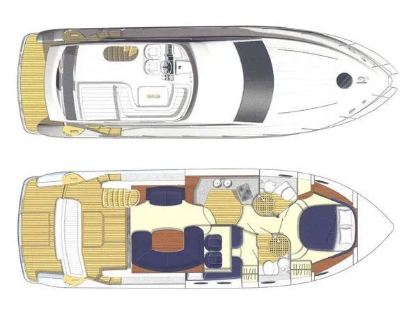 Podstrana 13.05m Kiralık Princess 42 Fly