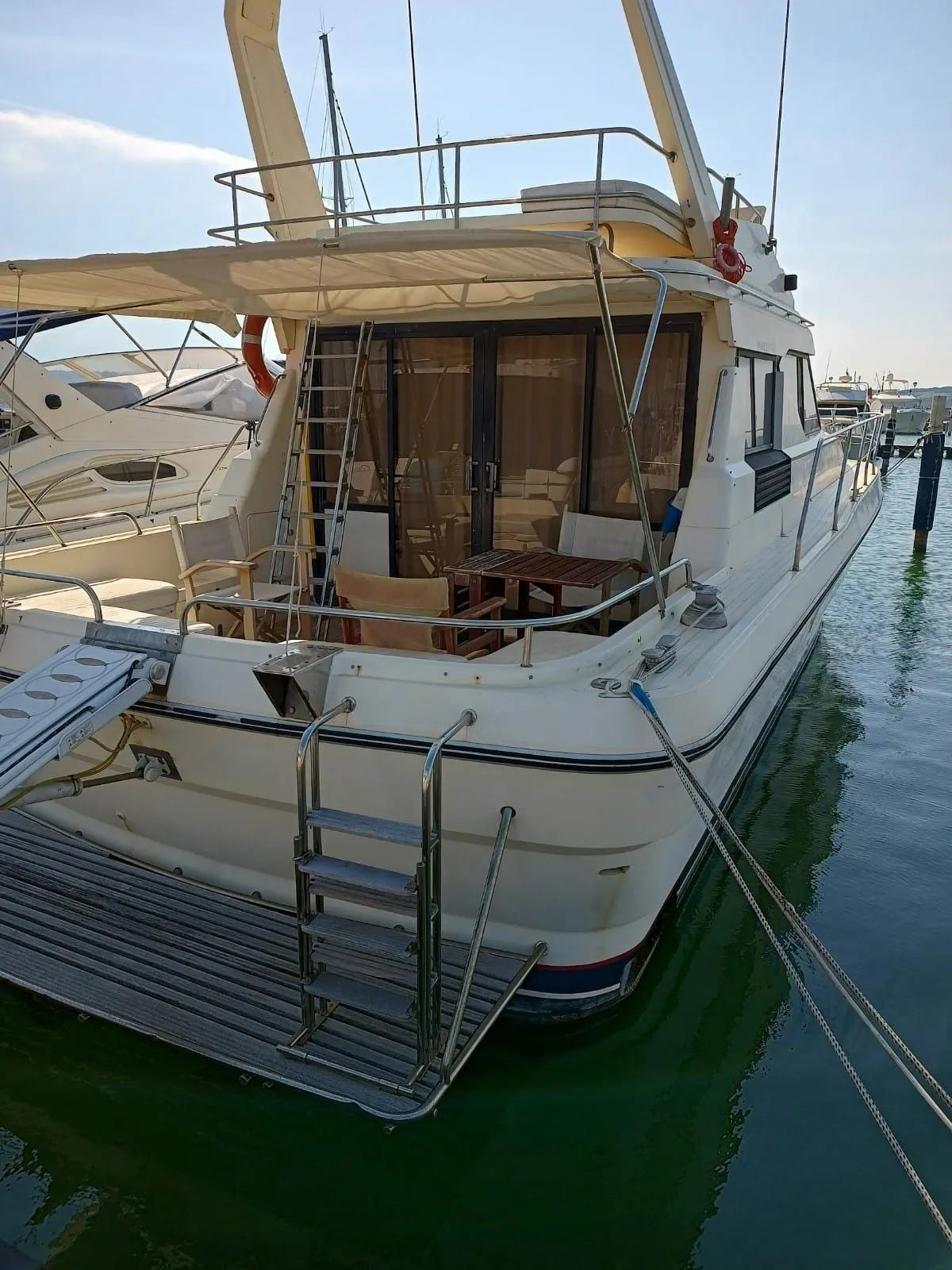 Explore Fano on a 14m Rental Motor Yacht