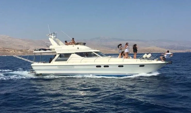 Charter a 15m Princess 45 in Chios