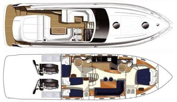 Explore Denia on a 16.12m 3 Cabin Motor Yacht Rental