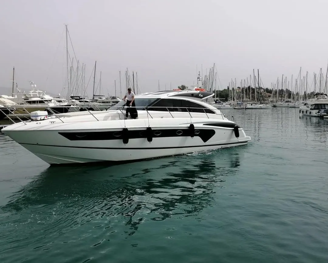 Explore Gouvia on a 15.93m Rental Motor Yacht