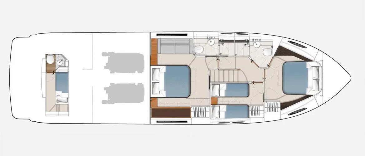 Explore Pattaya Central on a 17m Rental Motor Yacht Princess 56