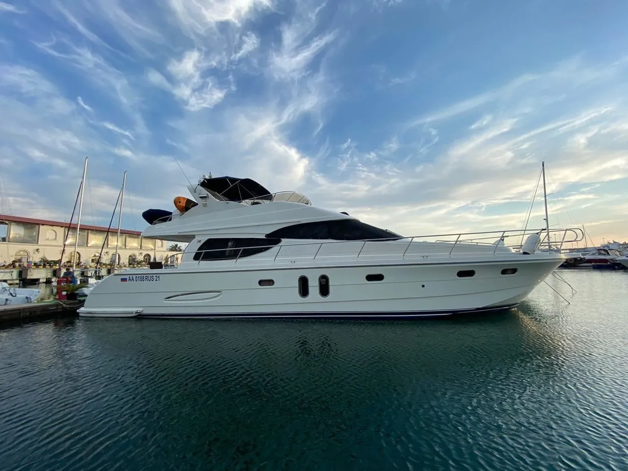Explore Sochi on a 17.83m 3 Cabin Motor Yacht Rental