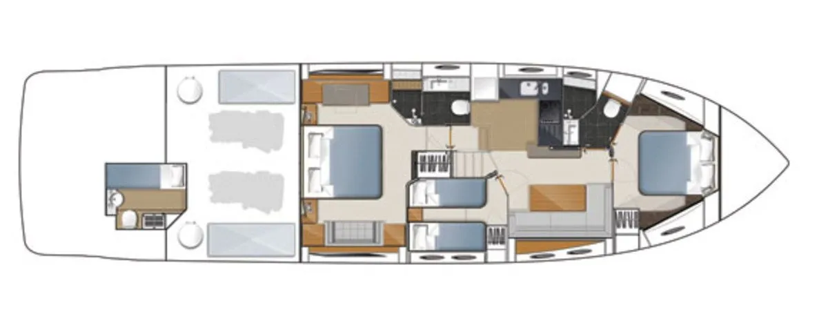 Rent a 19.3m Motor Yacht Princess 62 in Limassol