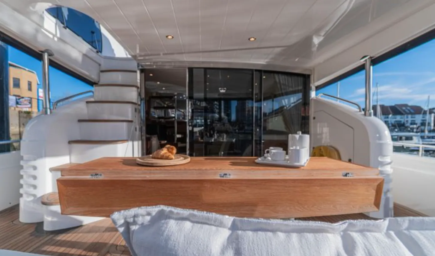 Explore London on a 20.75m Rental Motor Yacht