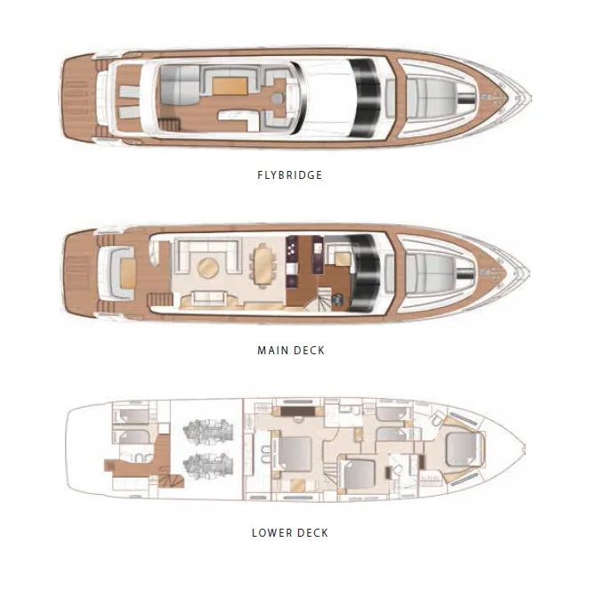 Charter a 25.22m Princess 82 Motor Yacht in Limassol