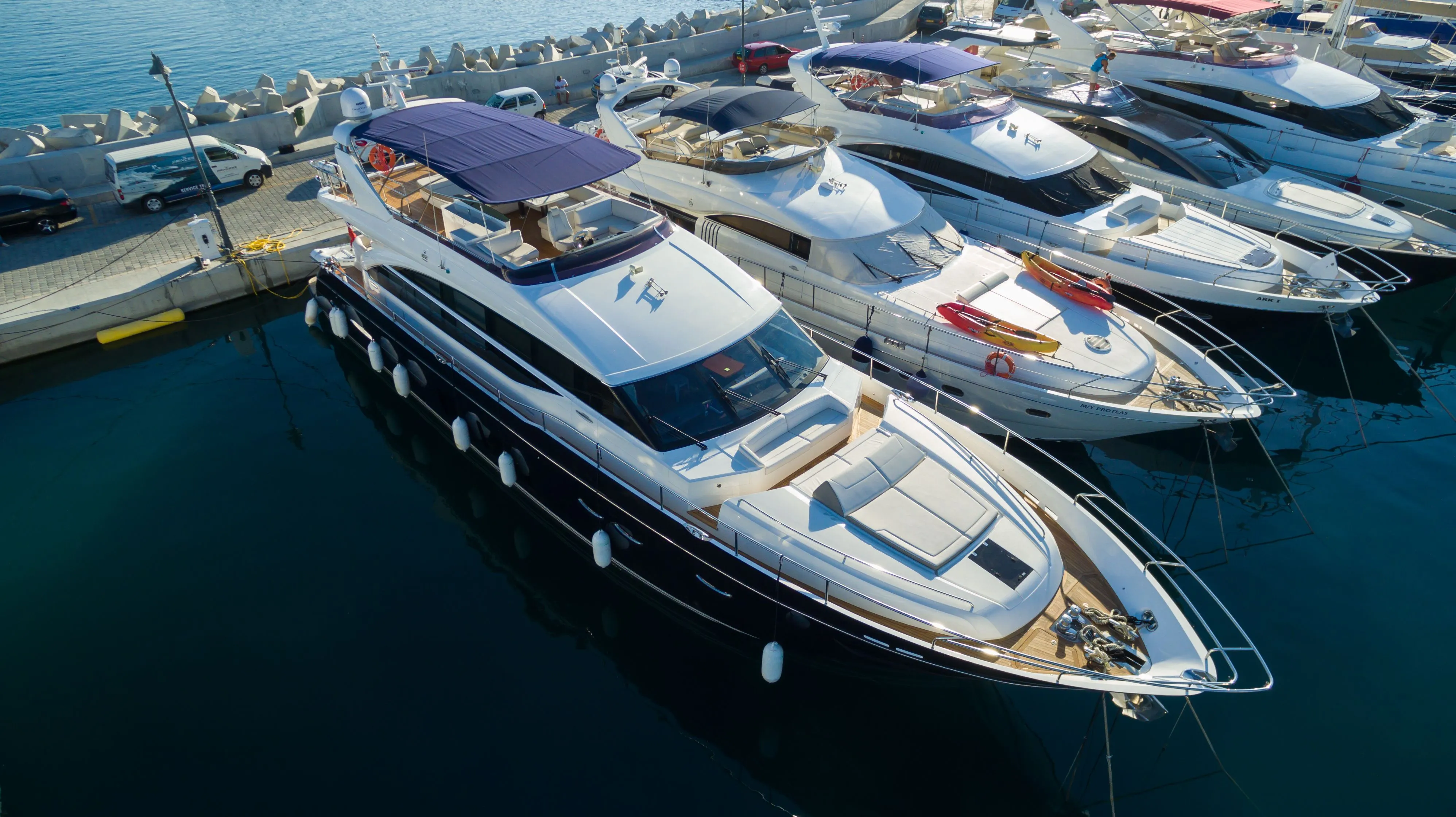 Charter a 25.22m Princess 82 Motor Yacht in Limassol